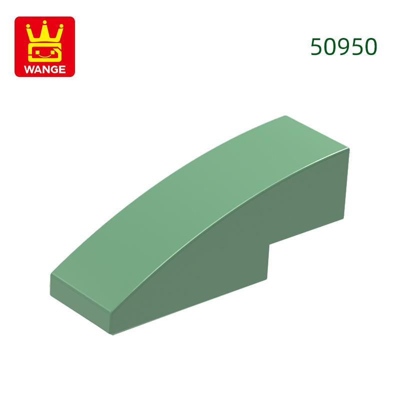142Pcs/lot 50950 3x1 Curved Constructing Blocks MOC Classic Accessories Compatible Featuring Bricks Children Playthings Gift Box
