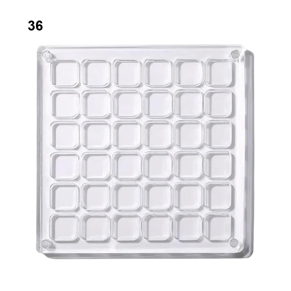 

36/64/100 ячеек акриловая витрина для ракушек магнитная прозрачная морская ракушка органайзеры для безделушек морская звезда мини-коробка для хранения ракушек