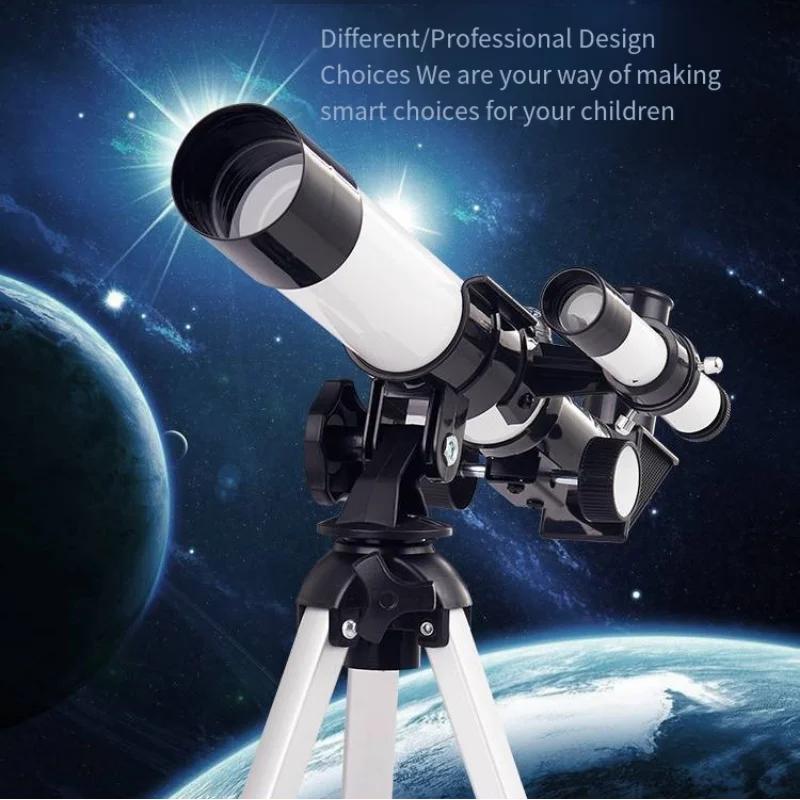 Professional Astronomical Telescope Zoom HD High-Power Portable Tripod Camping Space Moon for Travel Children Telescope