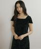 Lingseoul [Select Length] Corduroy Dress-Black (Long)