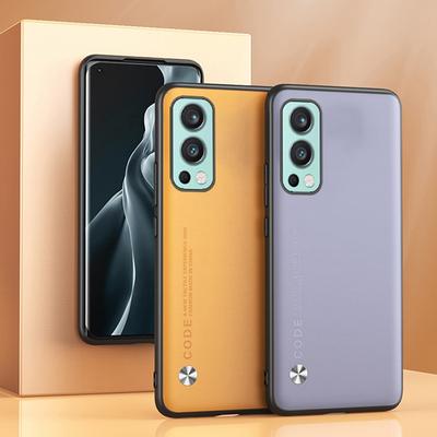 Luxusný kožený obal na telefón pre OnePlus Nord 2 5G Nord2 Zadný kryt Matný silikónový obal s plnou ochranou pre One Plus Nord 2 Coque