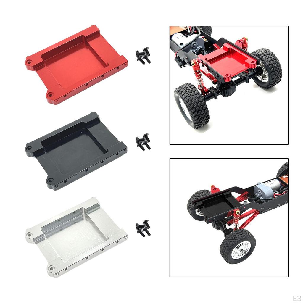 Durable Metal Rear Tail Plate for MN78 1/12 Scale RC Car - Enhanced Performance and Protection