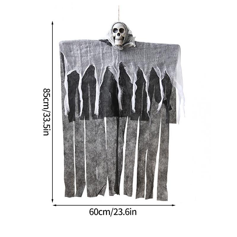 

День Мертвых Хэллоуин Украшение 2025 Хэллоуин Уличное Украшение Подвесные Флаги Декор Призрак Скелет Домашний Декор
