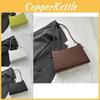 Street Fashion Womens Pu Leather Small Shoulder Bag With Seam Stitching Details