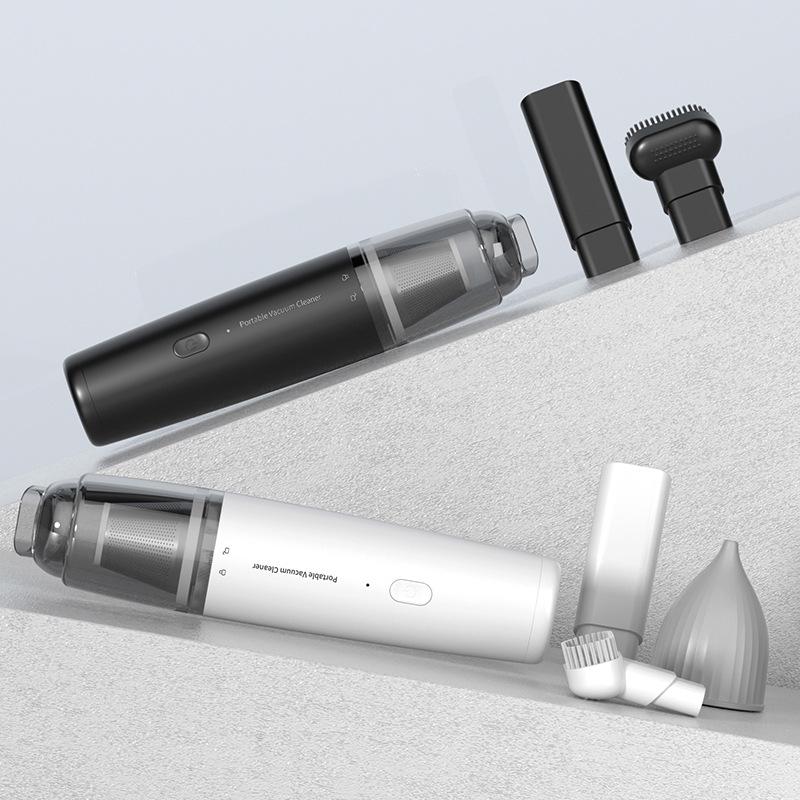 Car Vacuum Cleaner Mite Remover Car Wireless Rechargeable High Power Small Handheld Household Mini Vacuum Cleaner