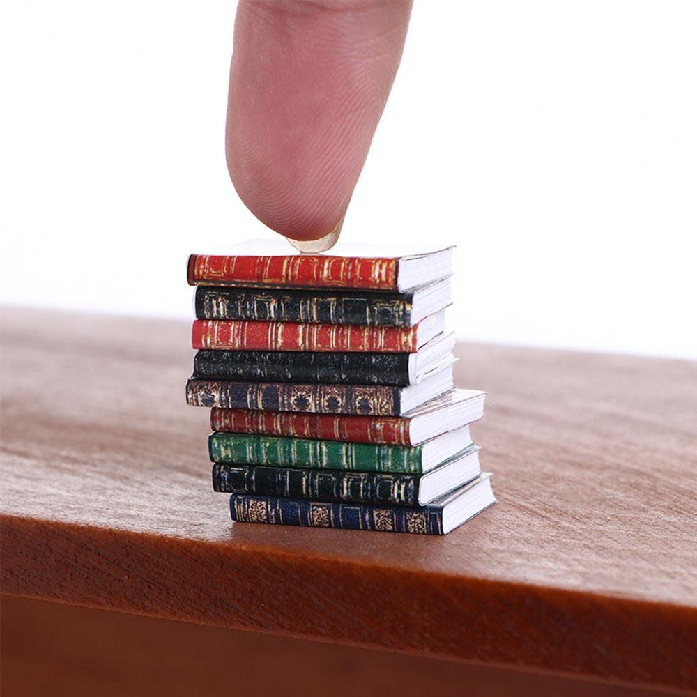 Doll Toy Supplies Vintage Classical Retro Notebook Miniature Dollhouse Decoration Mini Books