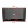 Vehicle Radio Fascia 9/10 Inch Frame Switch To 7 Inch 2 Din Car Radio Fascia Auto Audio Dash Kit Installation Frame Trim Bezel