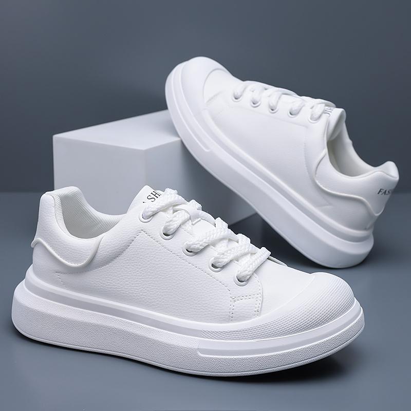Classic White Casual Men's and Women's Shoes Non-slip Lightweight Tennis Walking Shoes Men's Outdoor Running Shoes2026