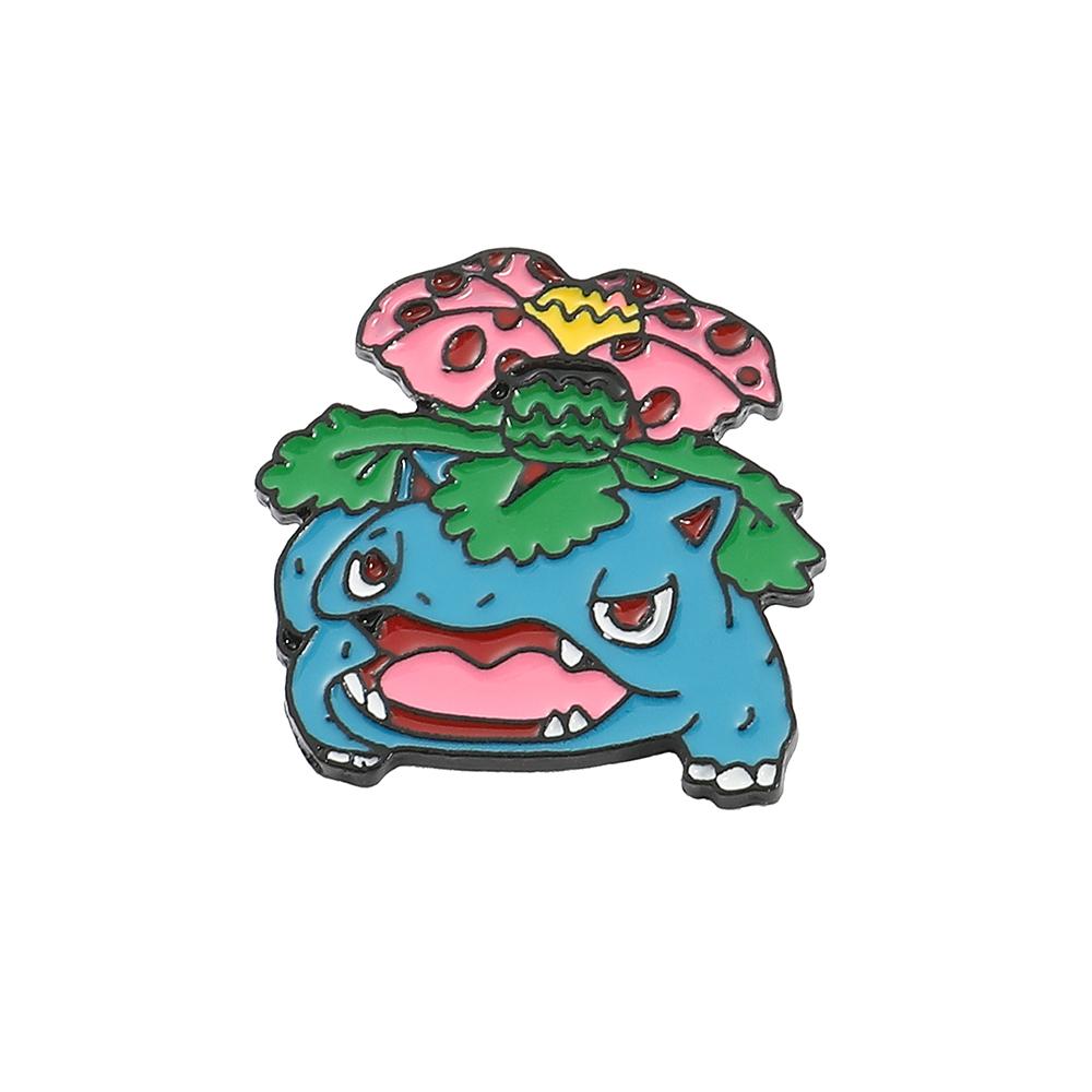 Anime Pokemon Badge Pack Jewelry Gengar Pikachu Enamel Pins Backpack Accessories Cute Brooches for Kids Christmas Gifts