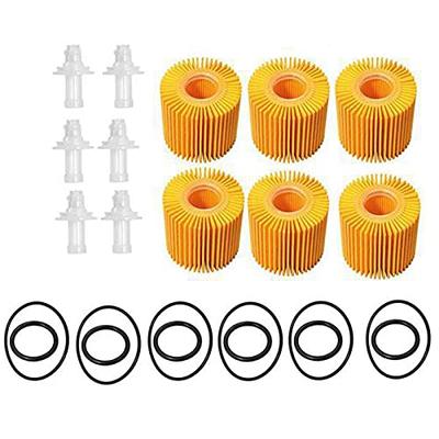 Conjunto de 6 Kits de Filtro para Sienna Venza 04152-YZZA1 04152-31090