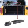 Carbon Fiber 2x Rear Window Rain Wiper Cover Trim Exterior For Ford Bronco +