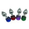 Metal Micro Glass Bead Anal Plug Butt Plug Adult Sex Health Care Sexy One Piece