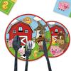 Cartoon Farm Ranch Cows Animals Children'S Birthday Party Cutlery Paper Plates Paper Cups Tissue Tablecloths Party Supplies