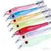 Night Glow Squid Jig Lure Set for Bass and Pike Fishing5pcs9.5cm6gBionic Lure with Hook