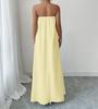 Summer European Style Fashion Casual Print Maxi Dress Women Clothing