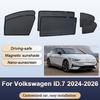 Sun Shades For Volkswagen VW ID.7 2024 2025 2026 Sunshades Mesh Magnetic Heat Insulation Window Curtains Visor Car Accessories