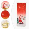 Christmas Wine Bottle Cover Non Woven Santa Claus Snowman Elk Print Home Christmas Decor Champagne Bottle Table Decor Xmas Gift