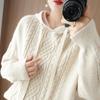 Women Knitted Hoodie Sweater MODERN NEW SAGA Winter Thick Knitted Pullover Sweatshirt Autumn Cashmere Wool Sweaters Female Jumper