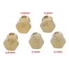 5pcs LPG Gas Jet Set Burner Gas Hob LPG Conversion Kit Nozzles Propane Injector 0.5/0.7/0.87/1.02mm Cooking Appliances
