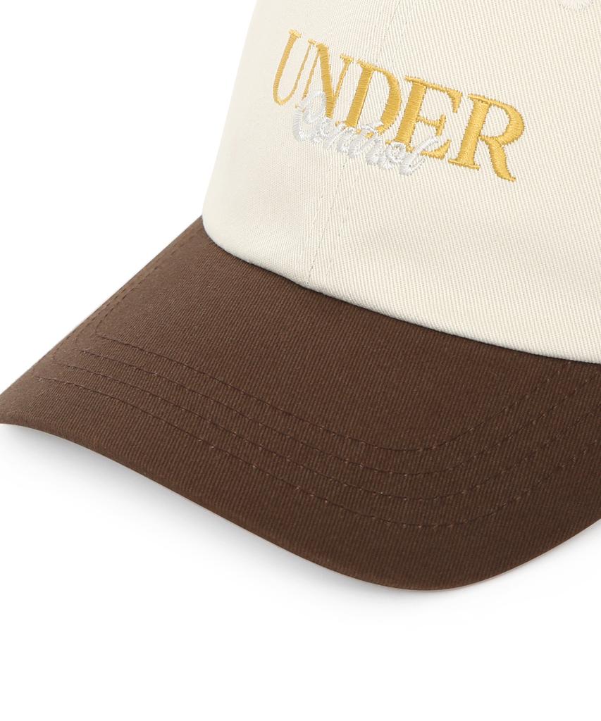 Eondeokeonteulol Cotton Ball Cap Athletic / Authentic B B / Ivory Brown