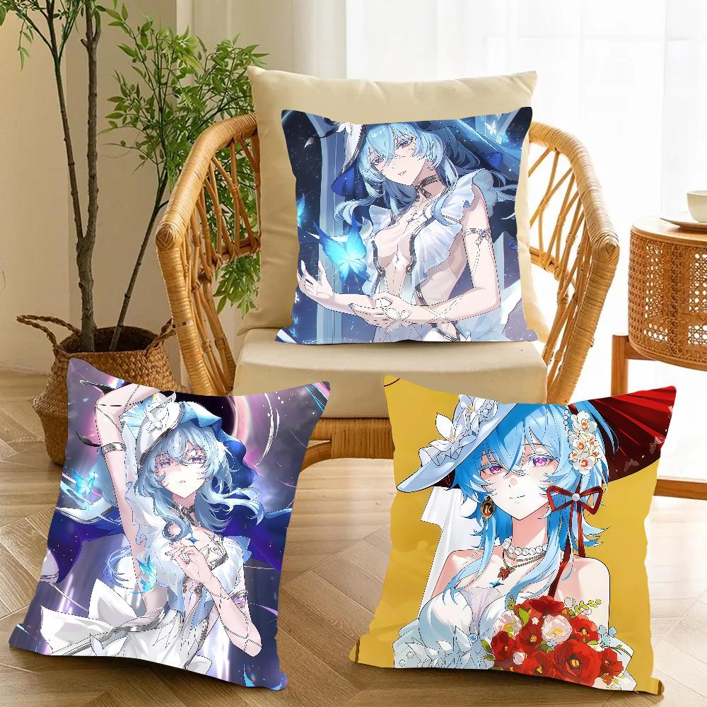 Game Wuthering Waves Shorekeeper Pillow Case Applicable Space For Guest Rooms Interiors Cars Office House Decoration