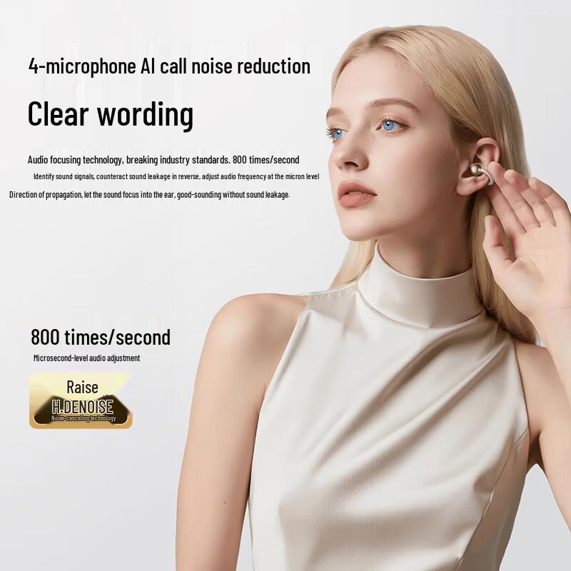 Philips TAT3469 Wireless Ear Clip Bluetooth Headphones
