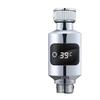 Luxury Anti-Scald Shower Head with Digital Thermometer for Safe Bathing