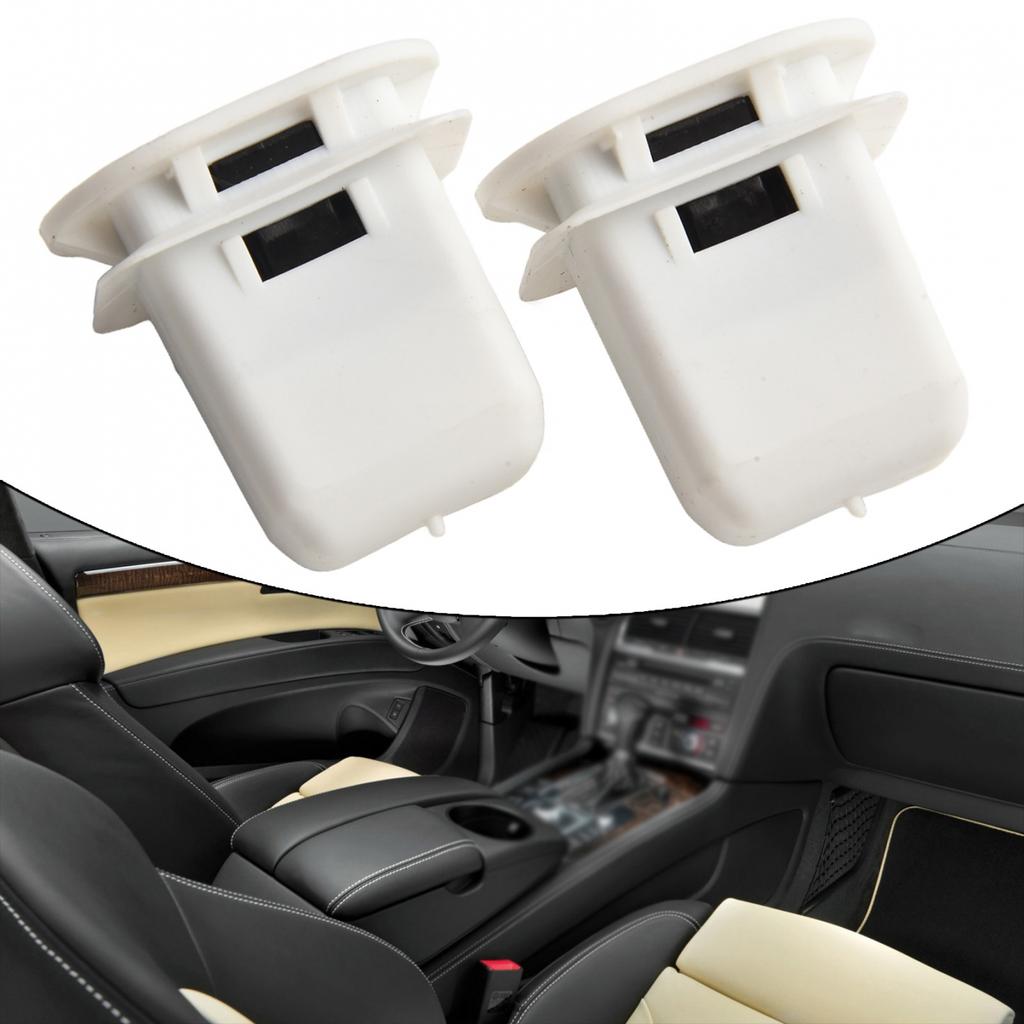 2x Rear Seat Bench Clip 4L0 886 373 Black For 4L0886373