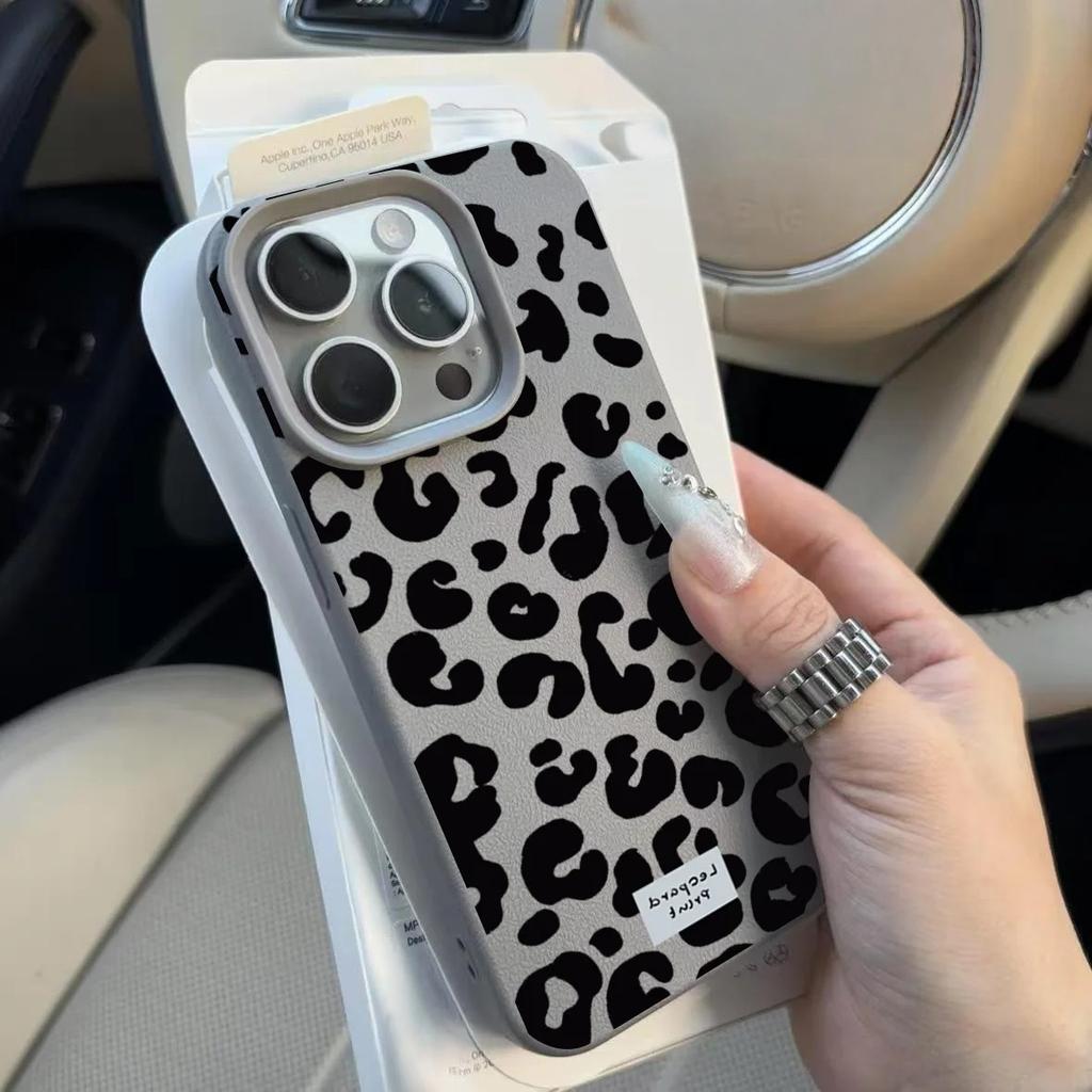 Schwarze Leopardenmuster-Handyhülle Für Samsung Galaxy Note 10 20 Ultra S10 Plus M56 M55 M15 F06 A04E A73 A03 A22 A03S Weiche Hülle