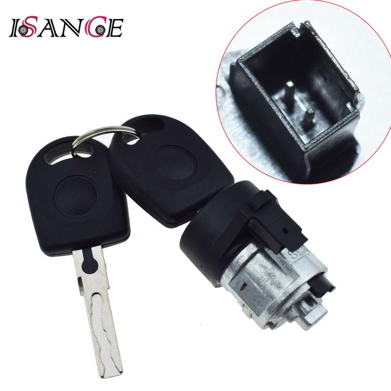 For VW Bora Golf IV New Beetle Passat B5 Polo Sedan R32 GTI Ignition Lock Cylinder Keys 3B0905855C, 3B0 905 855C, 3B0 905 855 C