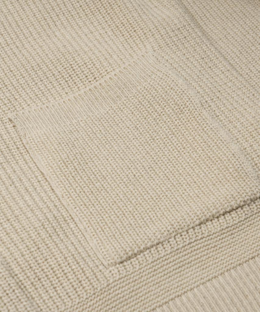 Frizmworks Heavy Wool Round Cardigan _ Cream