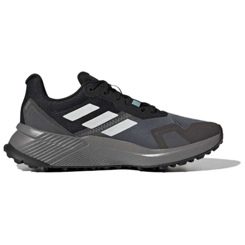 New Adidas Abrasion Resistant Low Top Running Shoes Women's Black Gray IE9402