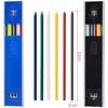 3.0mm Solid Mechanical Carpenter Pencils Set with Refills Woodworking Pencils Marker Marking Tools for Architect Construction(2pencil+2box lead)