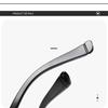 Reading Glasses Retro Oval Shaped Glasses Anti Blue Light Glasses Fashionable Personalized Black Thin Border Plain Face Eyewear