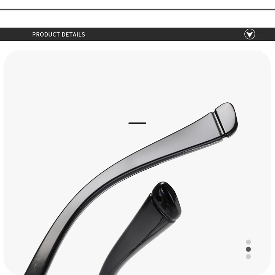 Reading Glasses Retro Oval Shaped Glasses Anti Blue Light Glasses Fashionable Personalized Black Thin Border Plain Face Eyewear