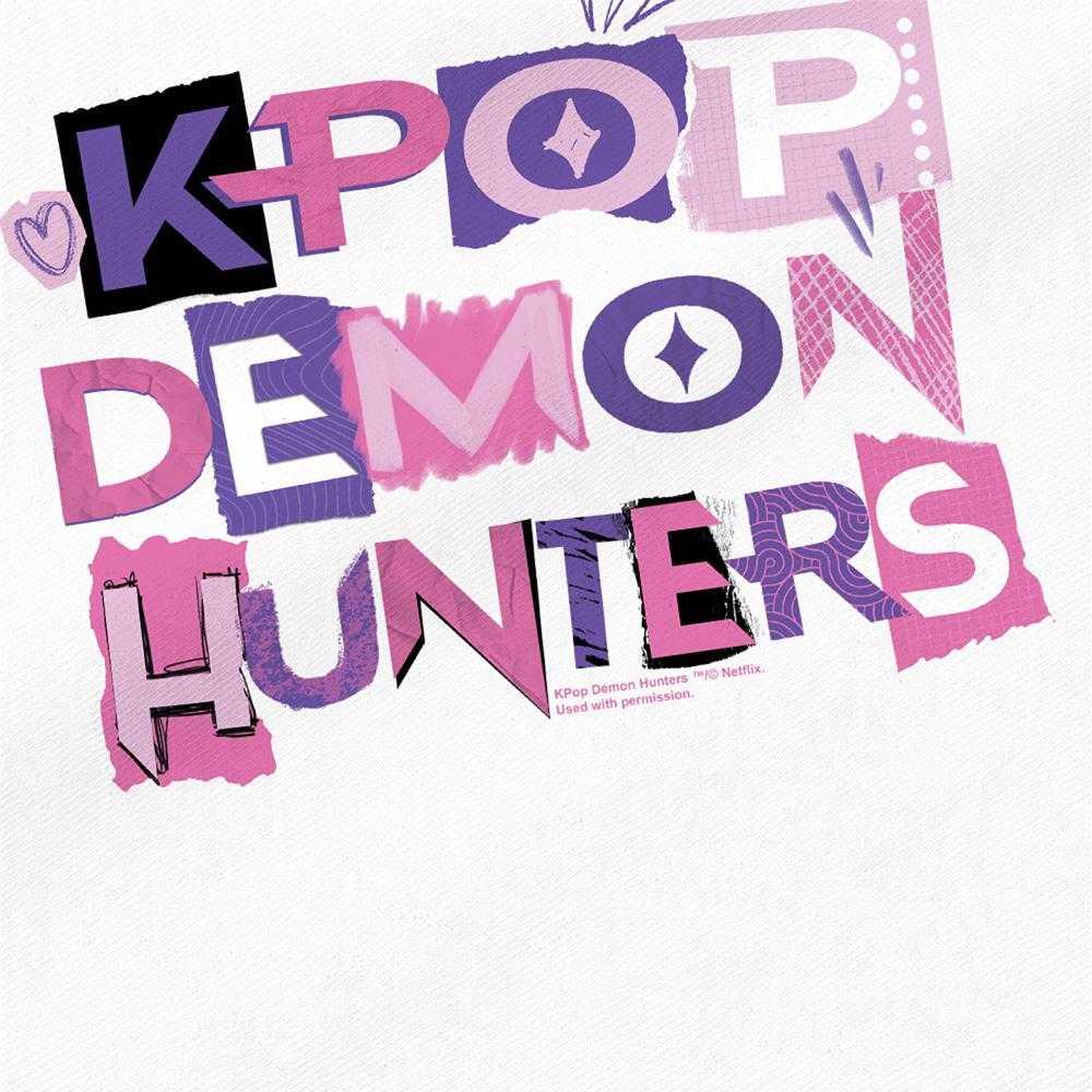 K-Pop Demon Hunters Scrapbook Travel Logo Tote Bag