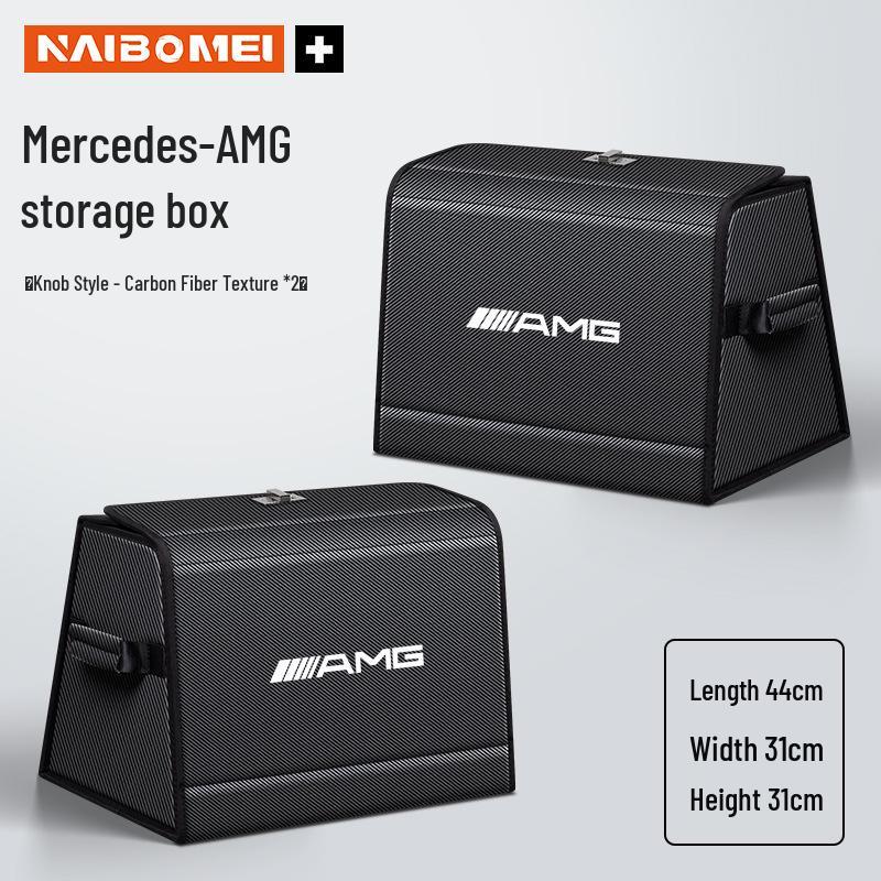 Fits Mercedes-AMG Vito, SL-Class, CL-Class, V-Class, EQS, EQC Trunk Storage Box
