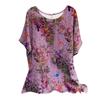 XL-5XL Women T Shirt plus Print Ladies Tops Plus size Print Women Short Sleeve T-shirt