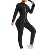Damen Saunazug Übergröße Europäisch & Amerikanisch: Bauchkontroll-Yoga-Schweißbekleidung, Taillenformende Fitness-Bodyformer