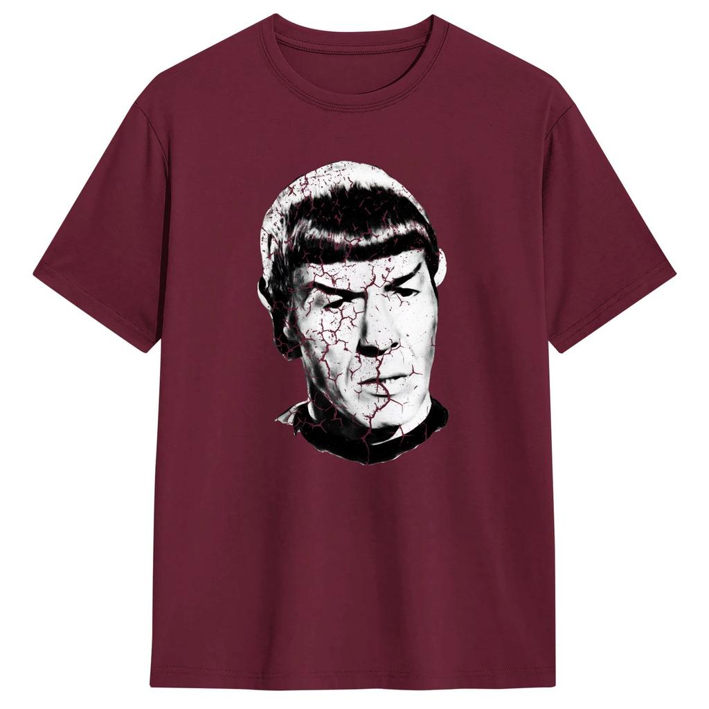 Oversized T Shirt Summer Mr Spock Enterprise Vulcan Stars Treks Fashion T Shirts Cotton Tshirt for Men Classic Short Sleeve Tops