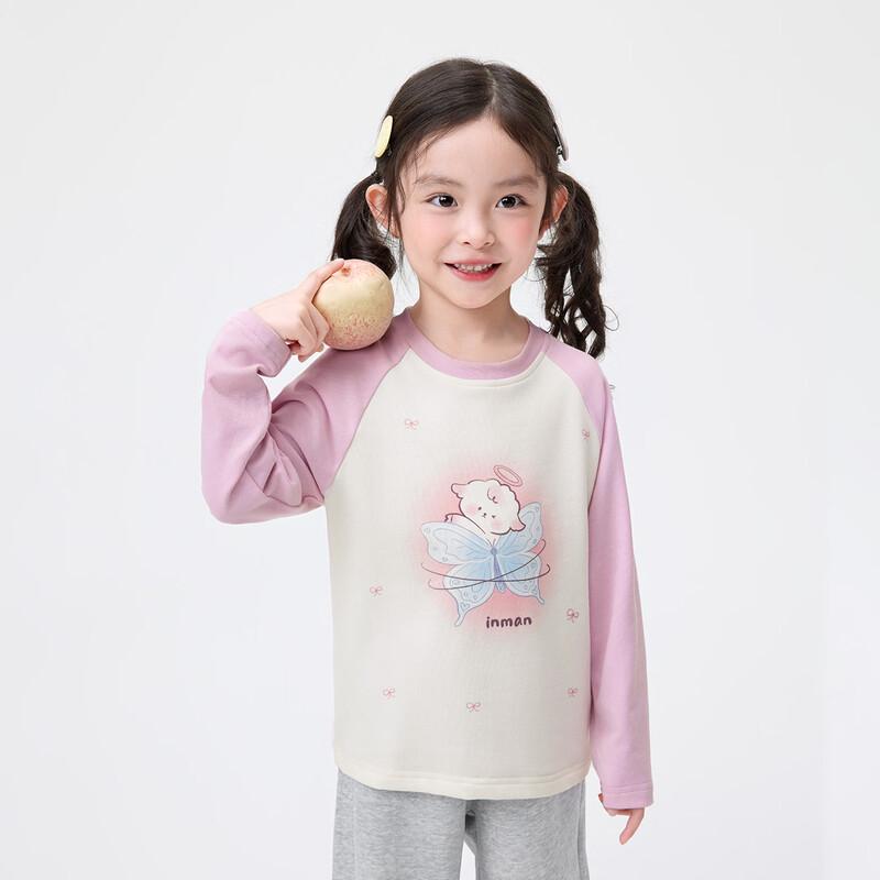 Girls  Cartoon Print Long-Sleeve T-Shirt 110