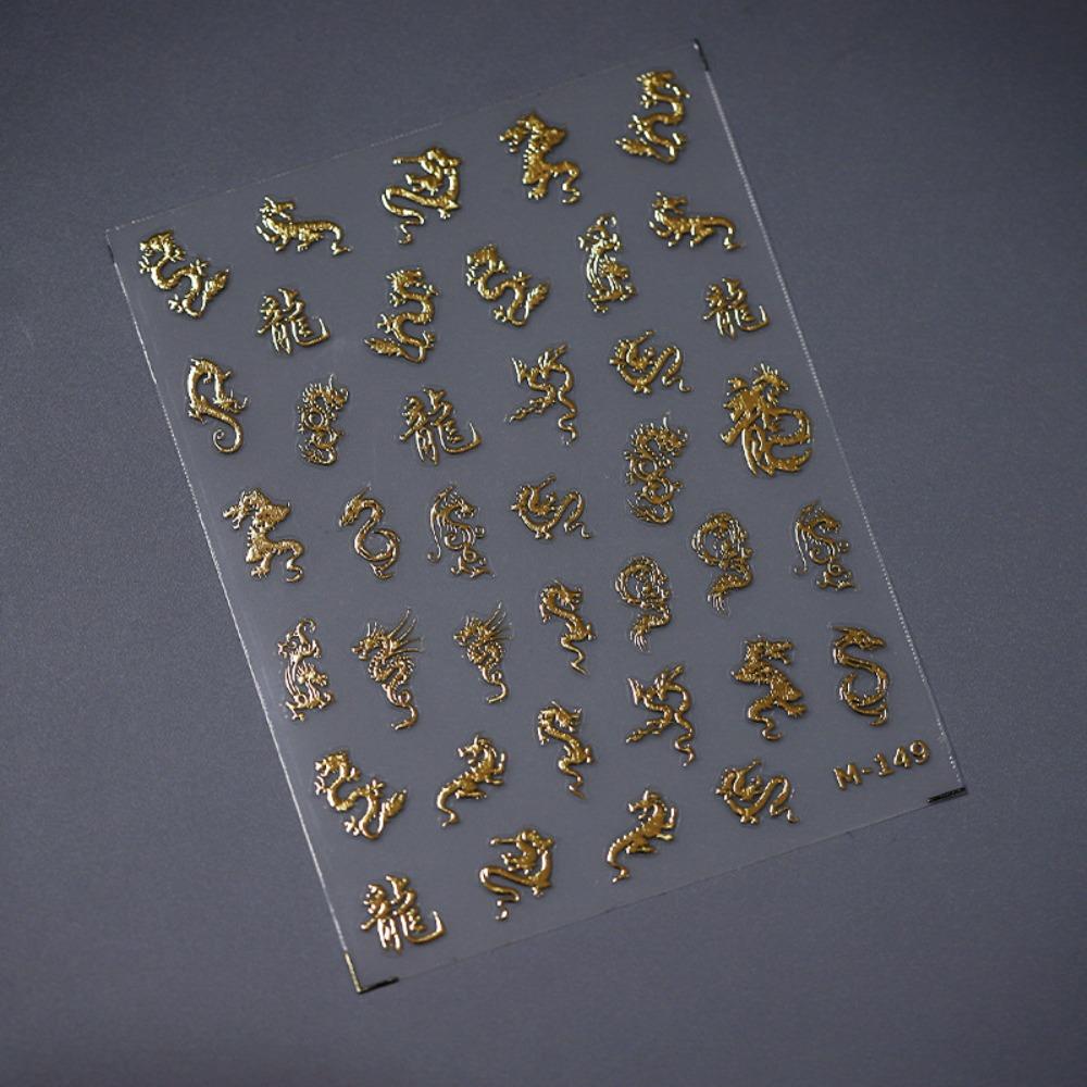 

Золота Срібна наклейка для нігтів Металеве дзеркало Nail Art Transfer Sticker Папір DIY Nail Art Decorations A