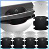 4PCS Carbon Fiber Car Door Handle Protection 3D Sticker Accessories For Opel Astra C G H Insignia J K Zafira B Corsa Vectra C Corsa C