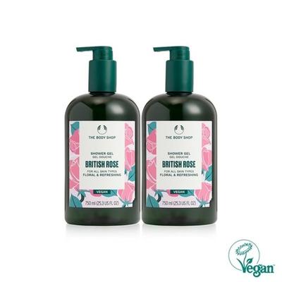 British Rose Shower Gel 750ML Duo Set (888078)