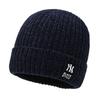 Cappello da uomo in pile lavorato a maglia, cappello in lana ciniglia con protezione per le orecchie, cappello da ciclismo invernale da esterno per giovani uomini, cappello termico