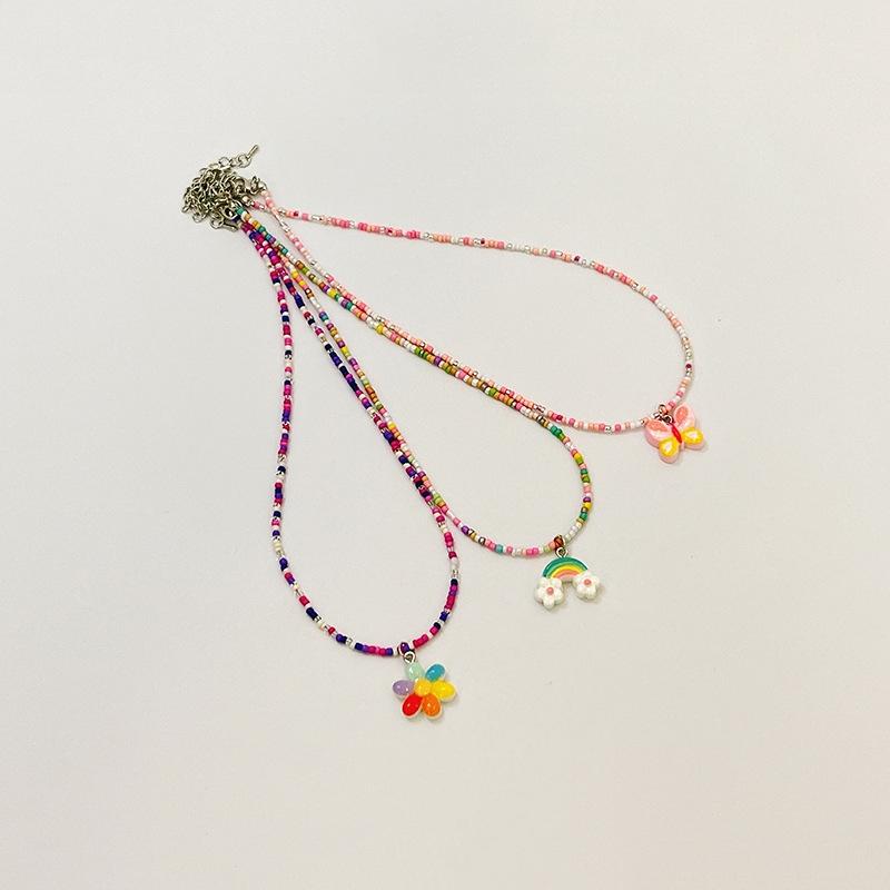 Baby Necklace Jewelry Cute Cartoon For Children Party Jewelry Kids Birthday Gift Sets Accessories