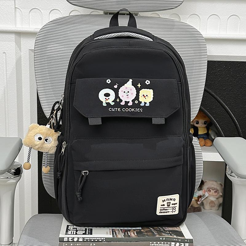 Schoolbag Japanese ins niche schoolbag female backpack junior high school student high school student schoolbag large capacity girl backpack light