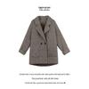 Women's 2025 Spring Woolen Slim Fit Jacket - Korean & British Style