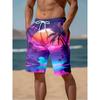 3D Cocoanut Trees Printing Beach Shorts Palm Tree Graphic Board Shorts For Men Summer New Harajuku Hawaiian Cool Swimming Trunks