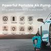 Cordless Portable Electric Air Pump Car Motorcycle Air Compressor Household Tyre Inflator Air Injector